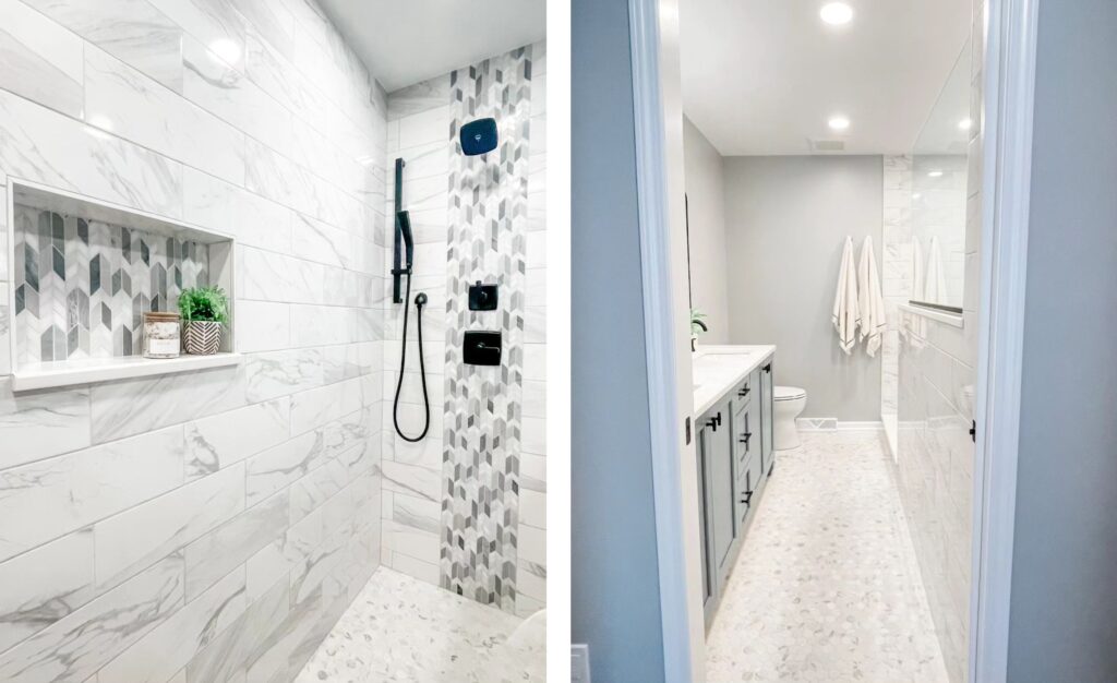 bathroom remodeling Palatine final result