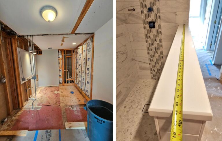 bathroom remodeling Palatine first remodeling work- demolition