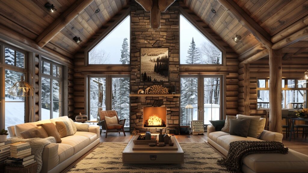 Vaulted Family Room