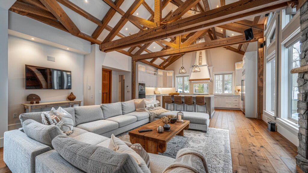 Vaulted Family Room