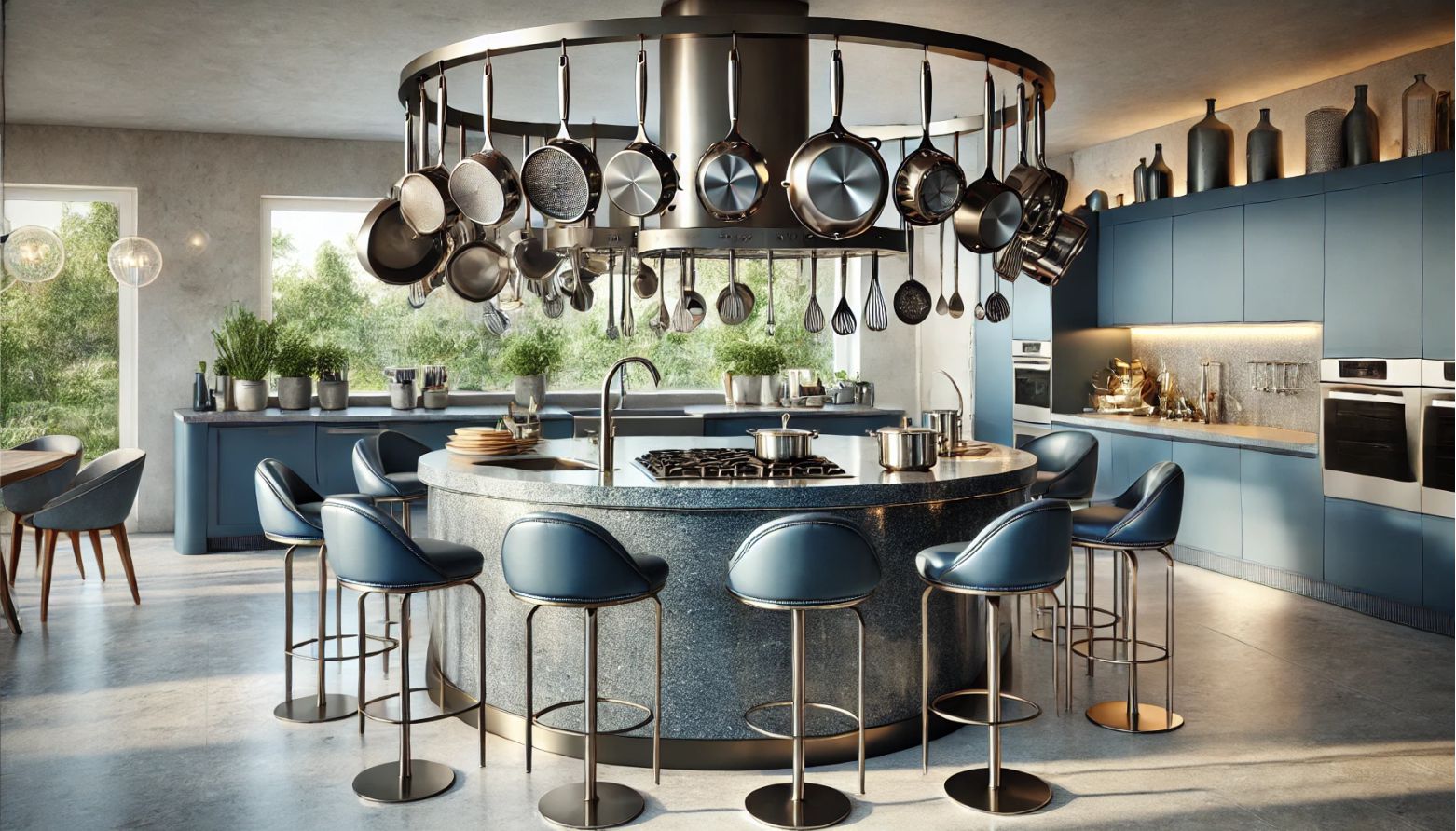 Round Kitchen Island
