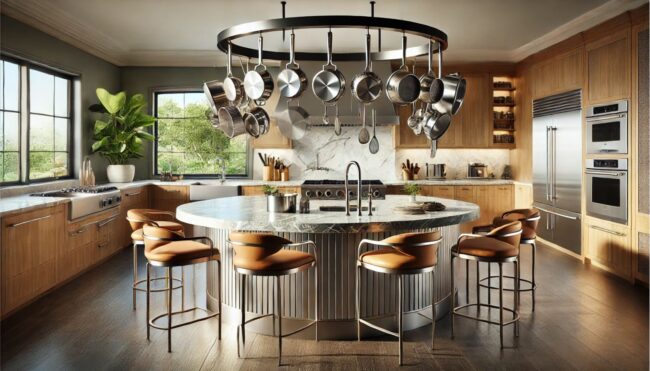 Round Kitchen Island