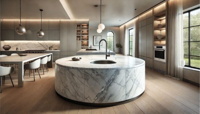 Round Kitchen Island