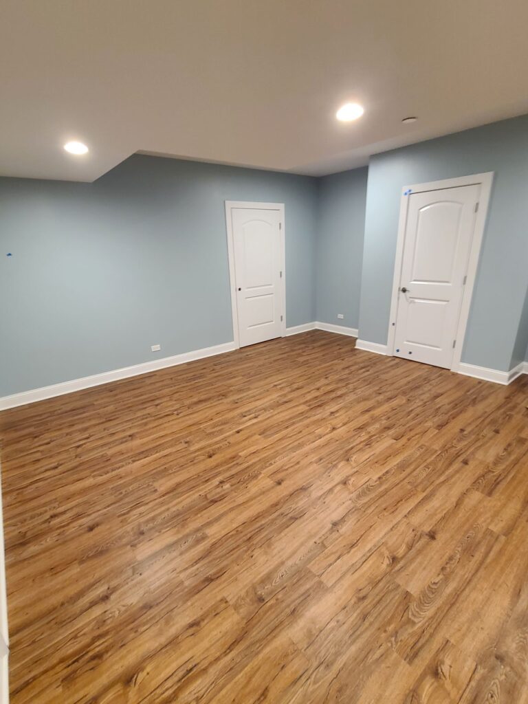 Basement remodeling in Oakbrook