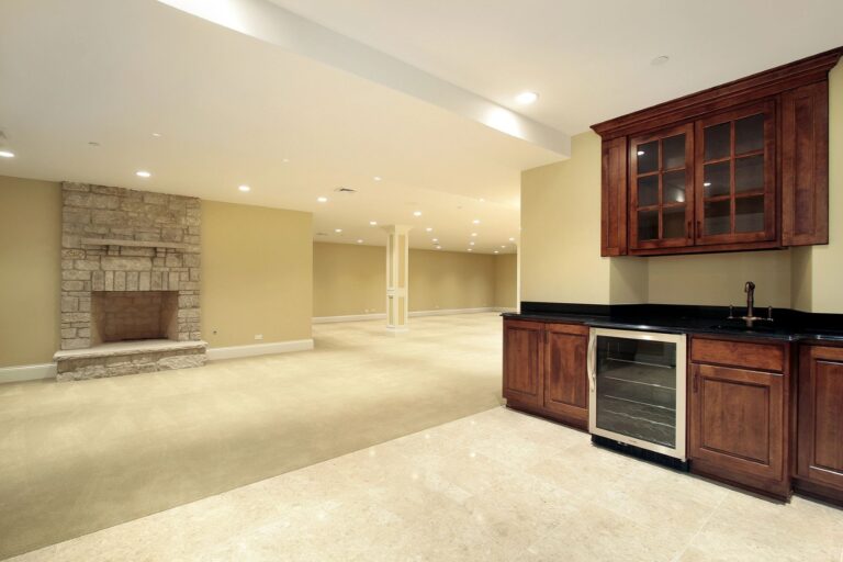 Basement remodeling in Rolling Meadows, IL